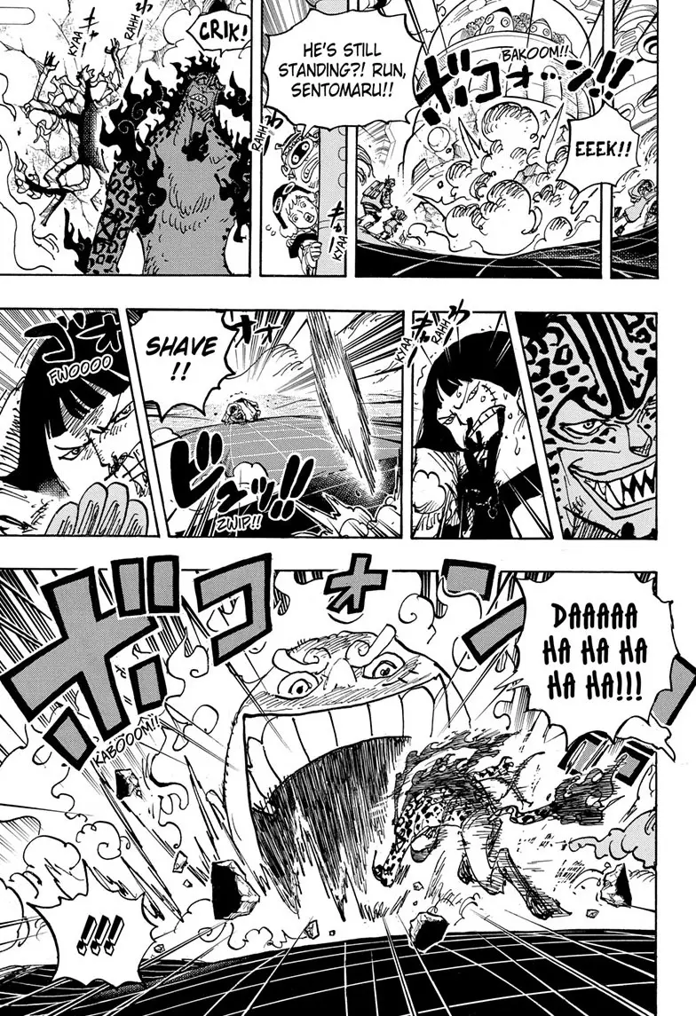 One Piece Manga, chapter 1070, page 9