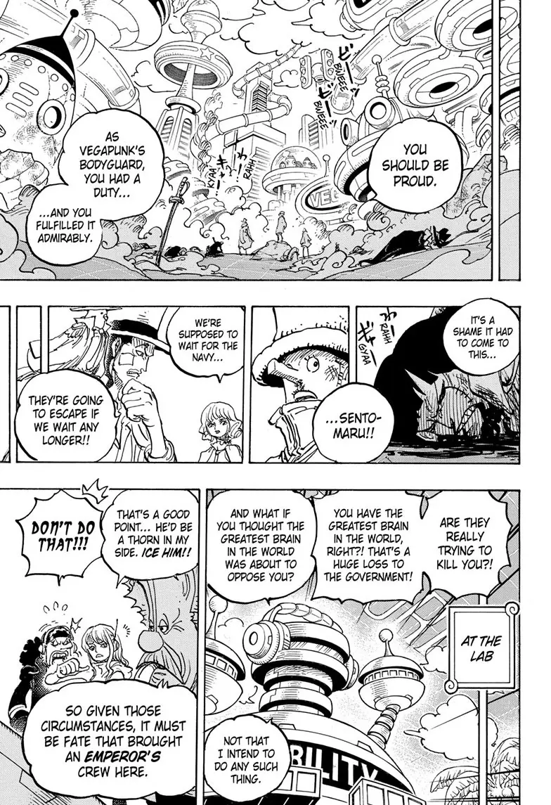 One Piece Manga, chapter 1070, page 15