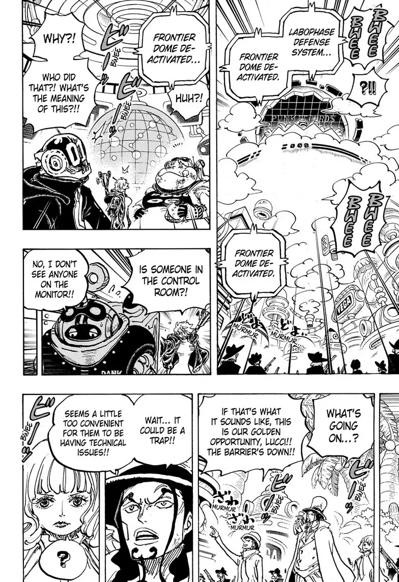 One Piece Manga, chapter 1071, page 9