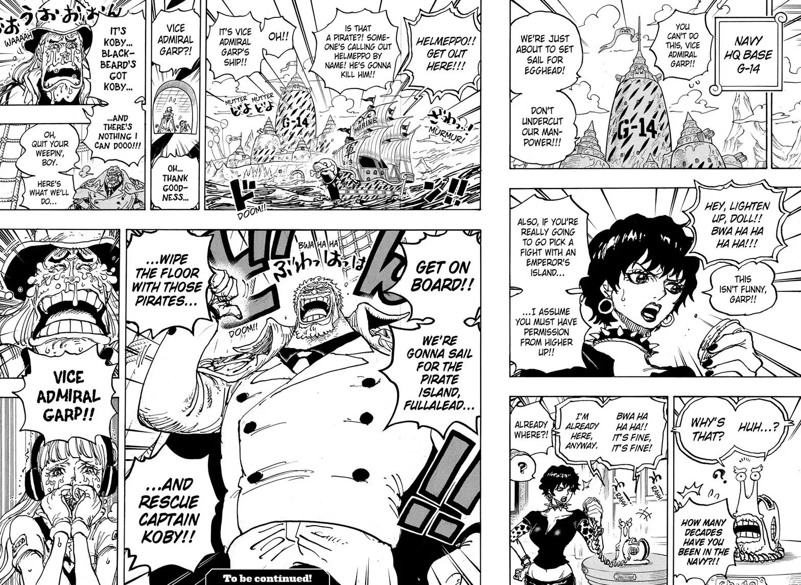 One Piece Manga, chapter 1071, page 15