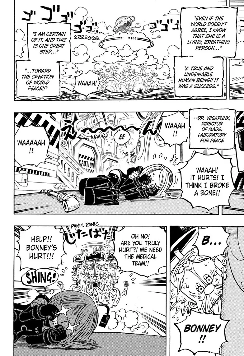One Piece Manga, chapter 1072, page 2