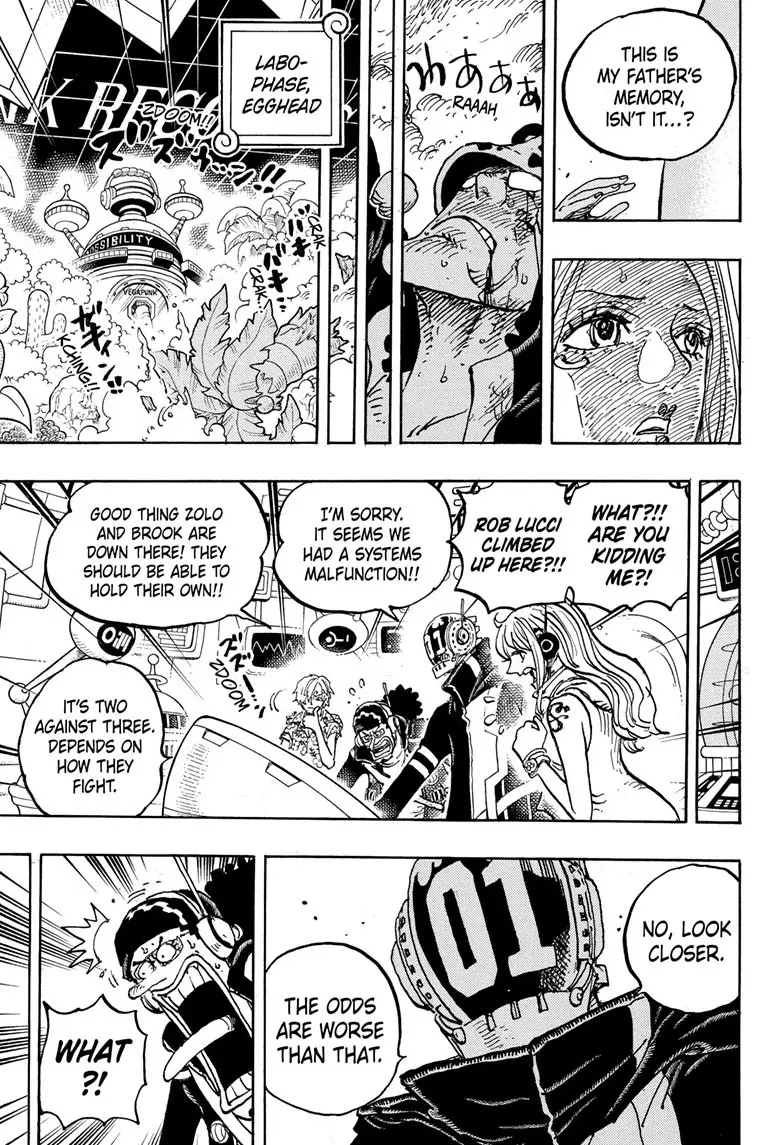 One Piece Manga, chapter 1072, page 11