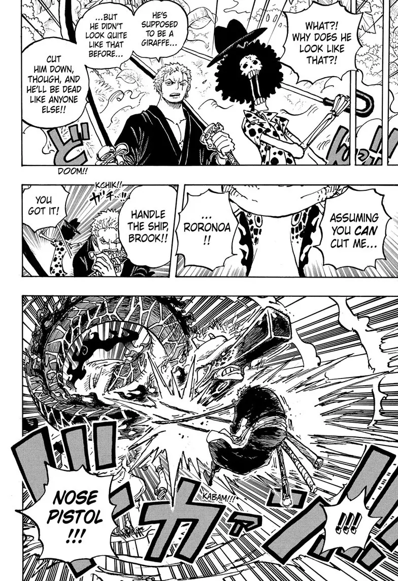 One Piece Manga, chapter 1072, page 13