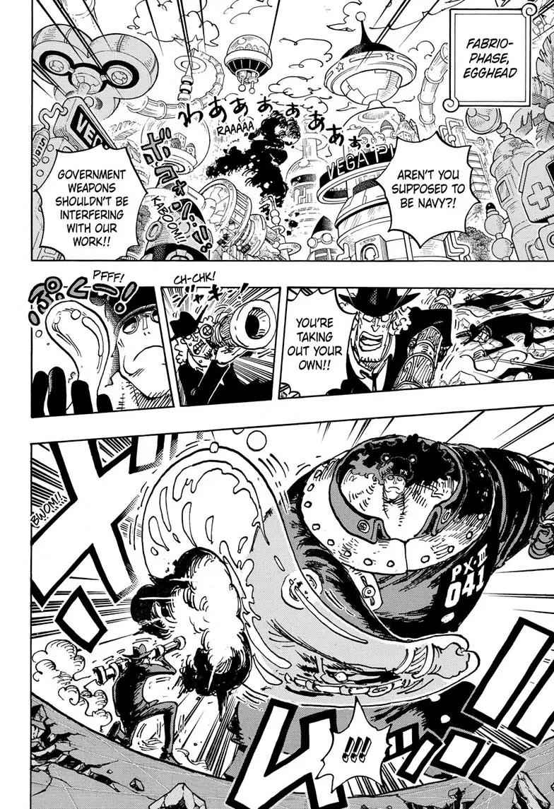 One Piece Manga, chapter 1074, page 2