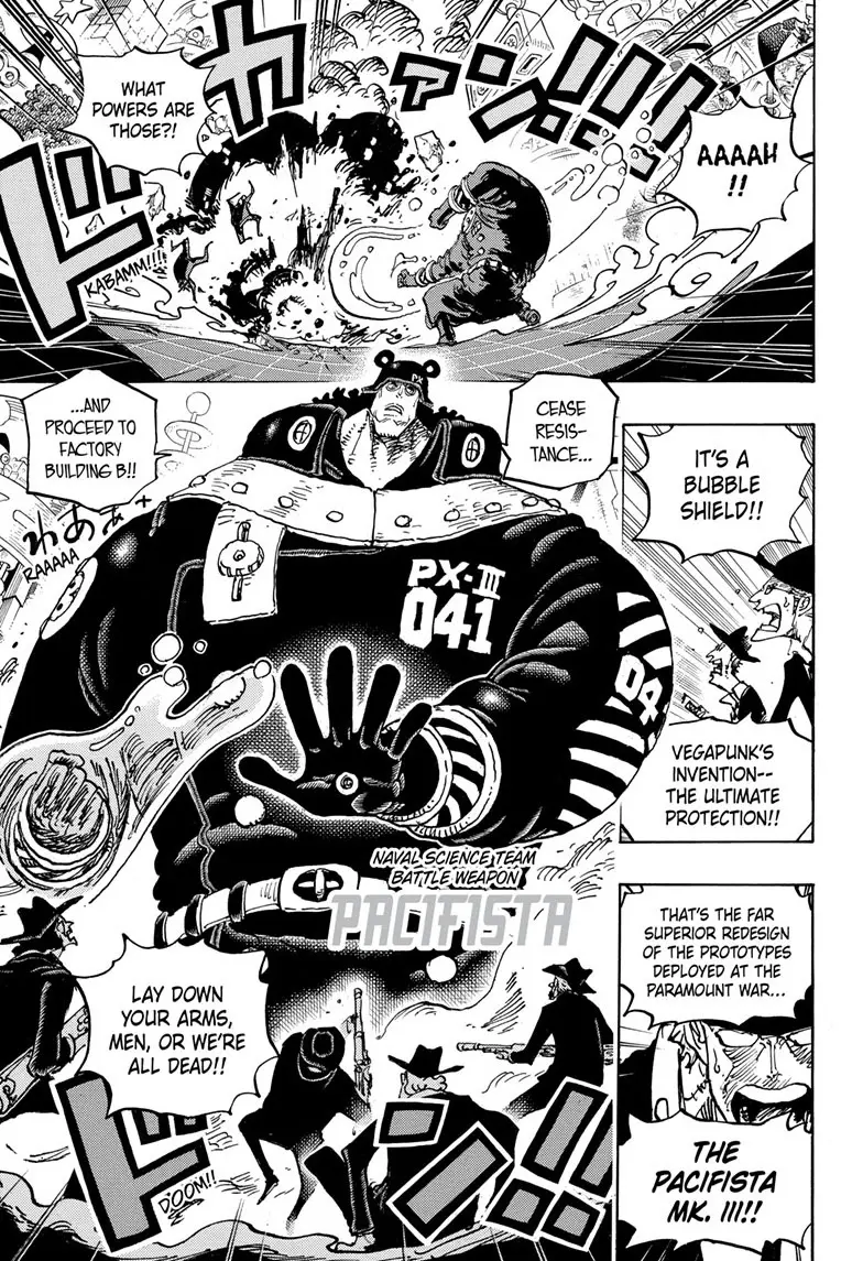 One Piece Manga, chapter 1074, page 3