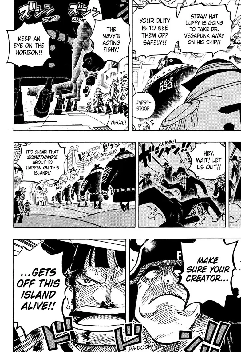 One Piece Manga, chapter 1074, page 6