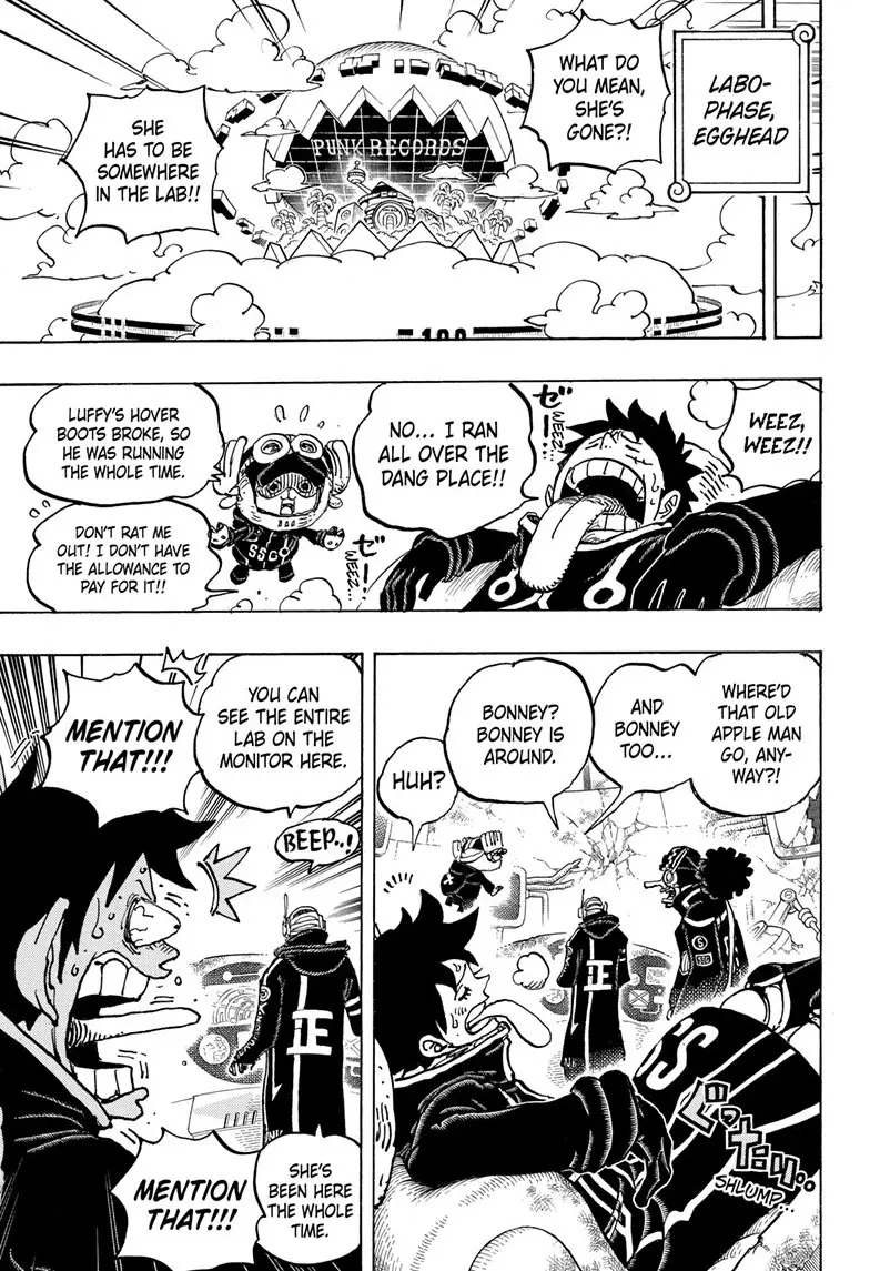 One Piece Manga, chapter 1074, page 7