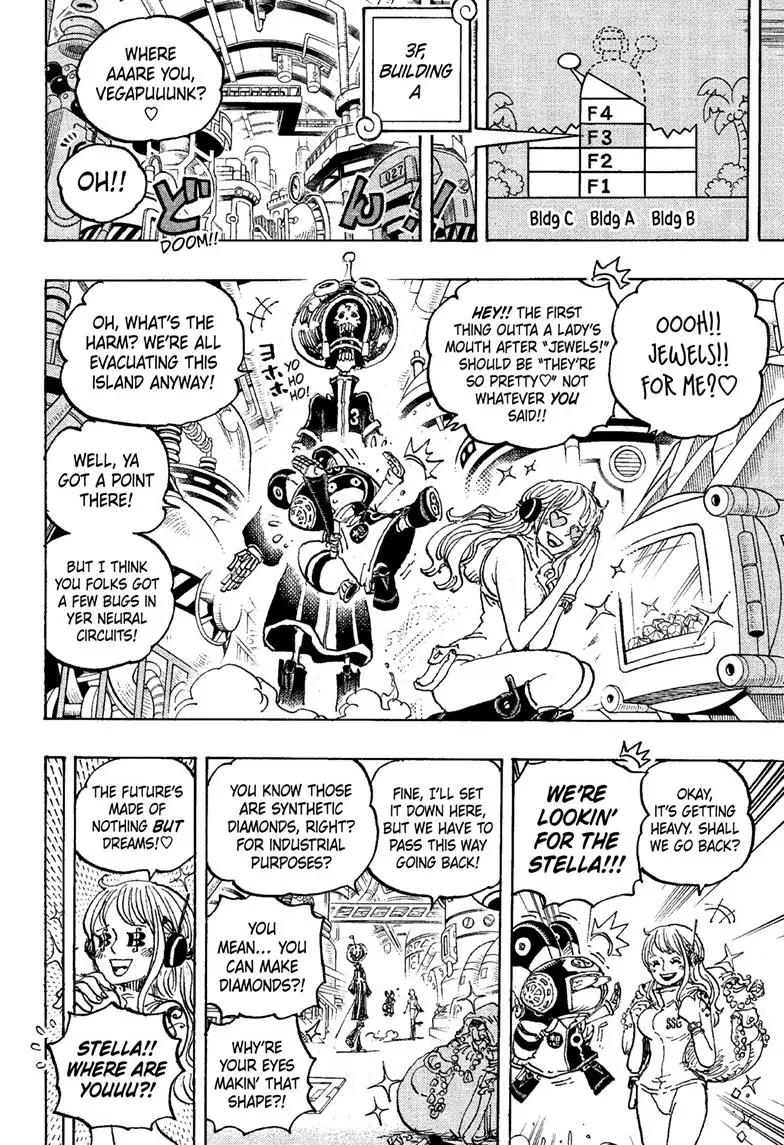 One Piece Manga, chapter 1075, page 4