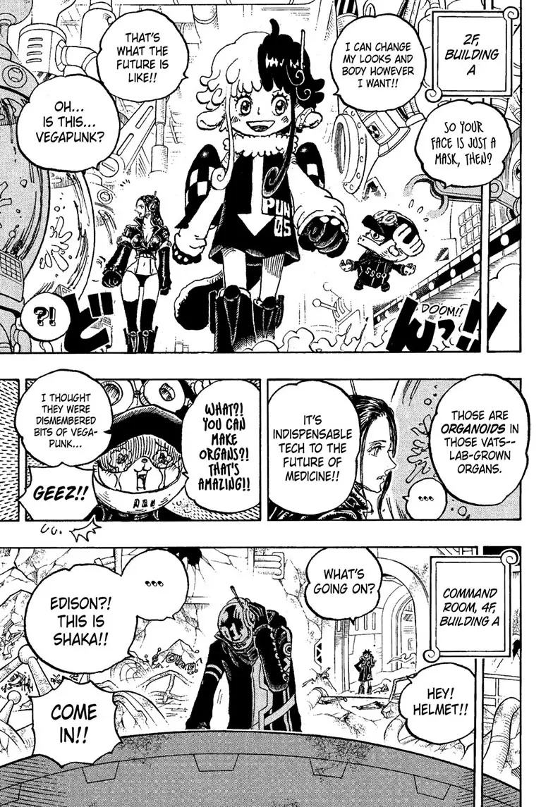One Piece Manga, chapter 1075, page 5