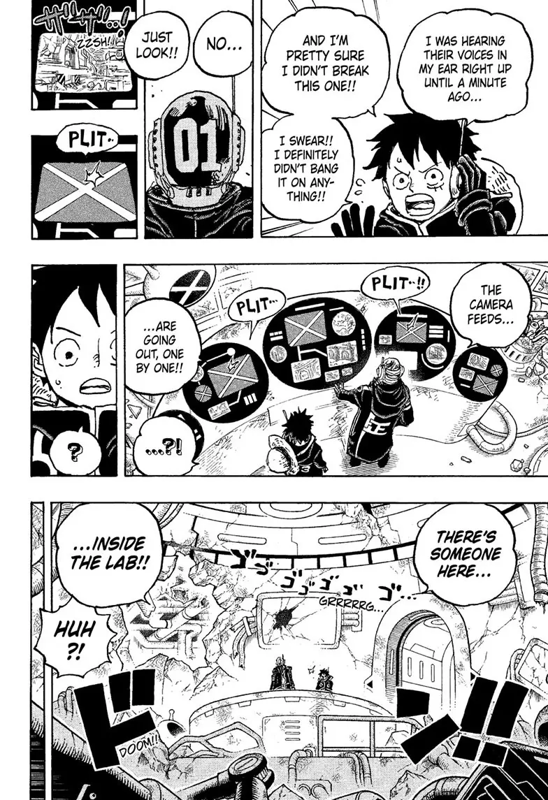 One Piece Manga, chapter 1075, page 6