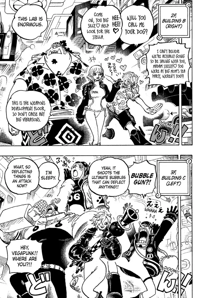 One Piece Manga, chapter 1075, page 7