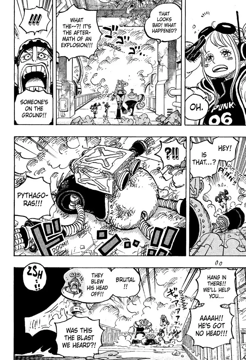 One Piece Manga, chapter 1075, page 8