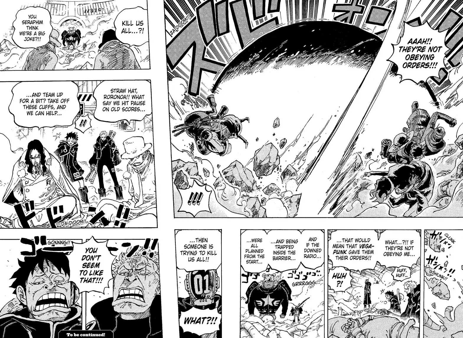 One Piece Manga, chapter 1075, page 14