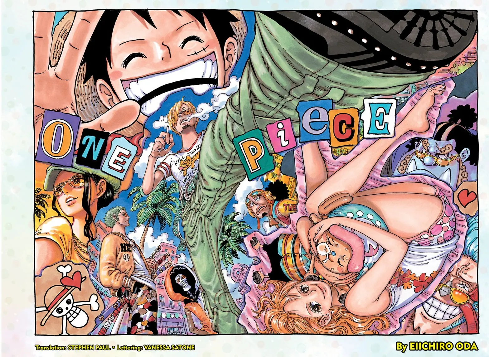 One Piece Manga, chapter 1076, page 1