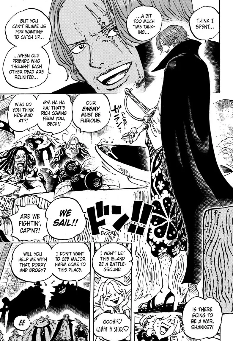 One Piece Manga, chapter 1076, page 12