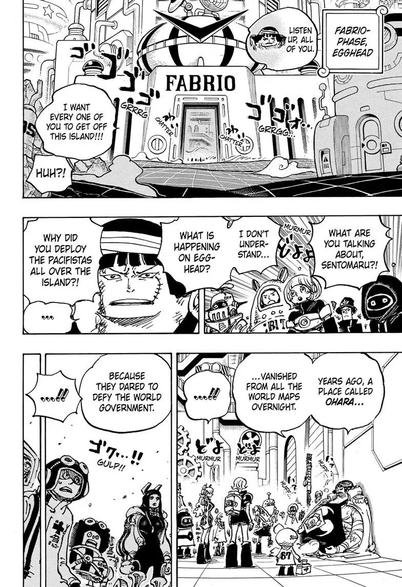 One Piece Manga, chapter 1077, page 2