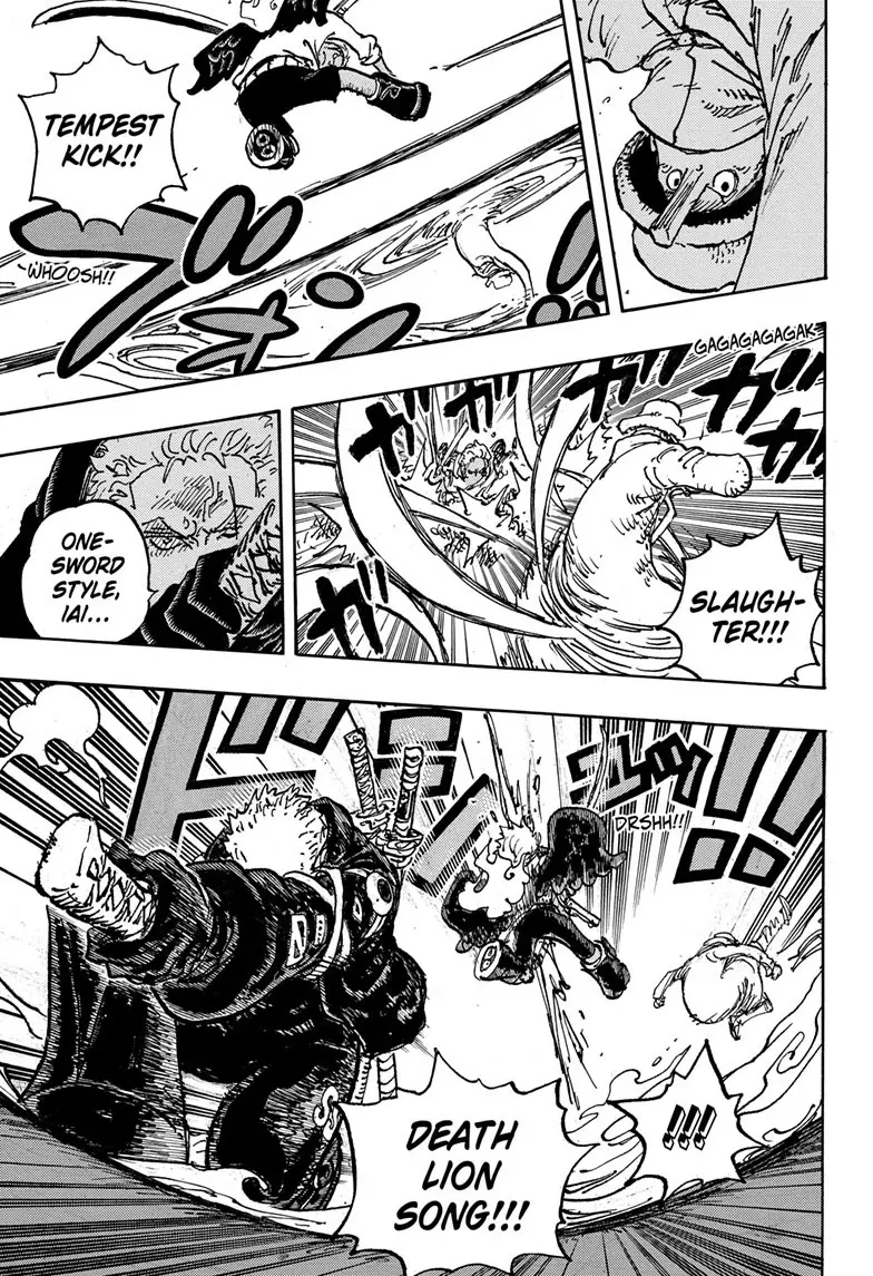 One Piece Manga, chapter 1077, page 5
