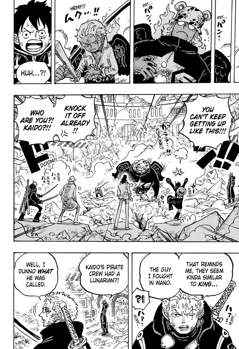 One Piece Manga, chapter 1077, page 6