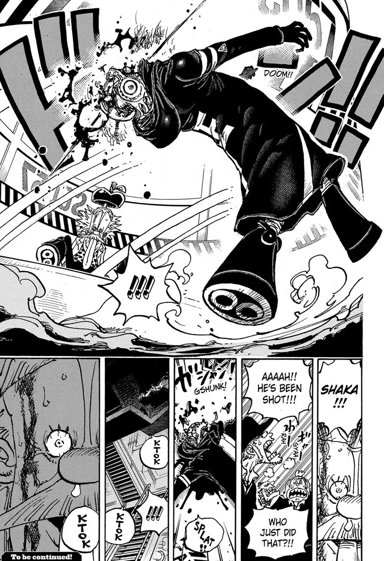 One Piece Manga, chapter 1077, page 17