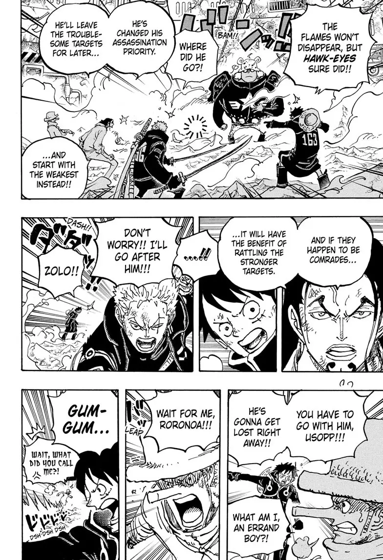 One Piece Manga, chapter 1078, page 8