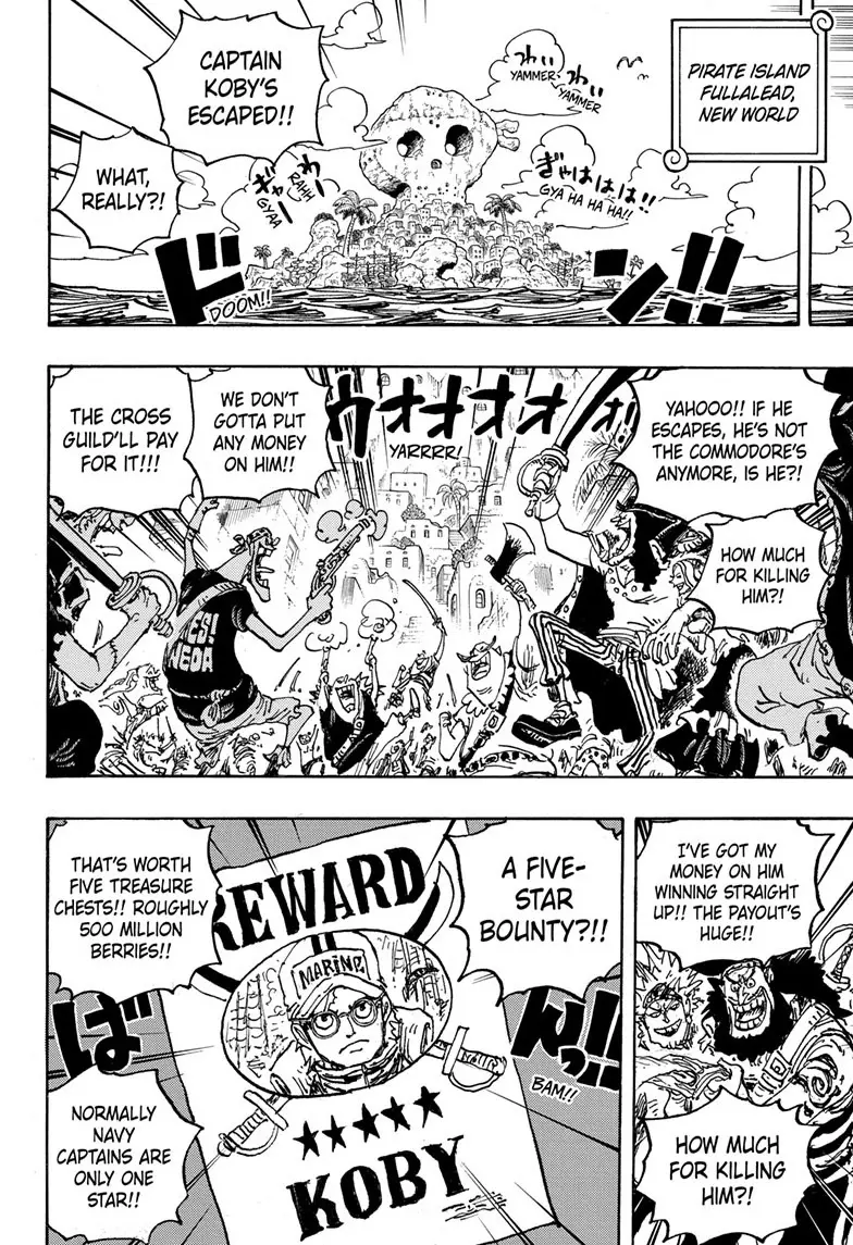 One Piece Manga, chapter 1080, page 2