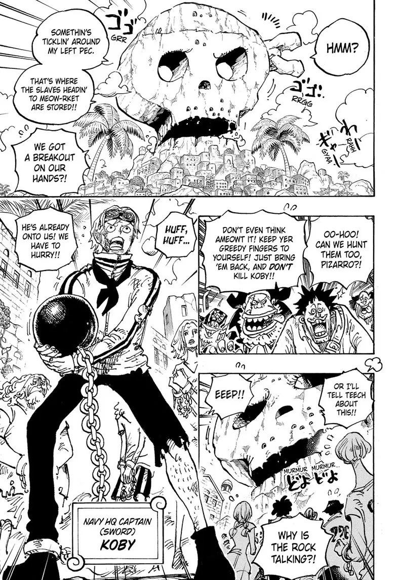 One Piece Manga, chapter 1080, page 3