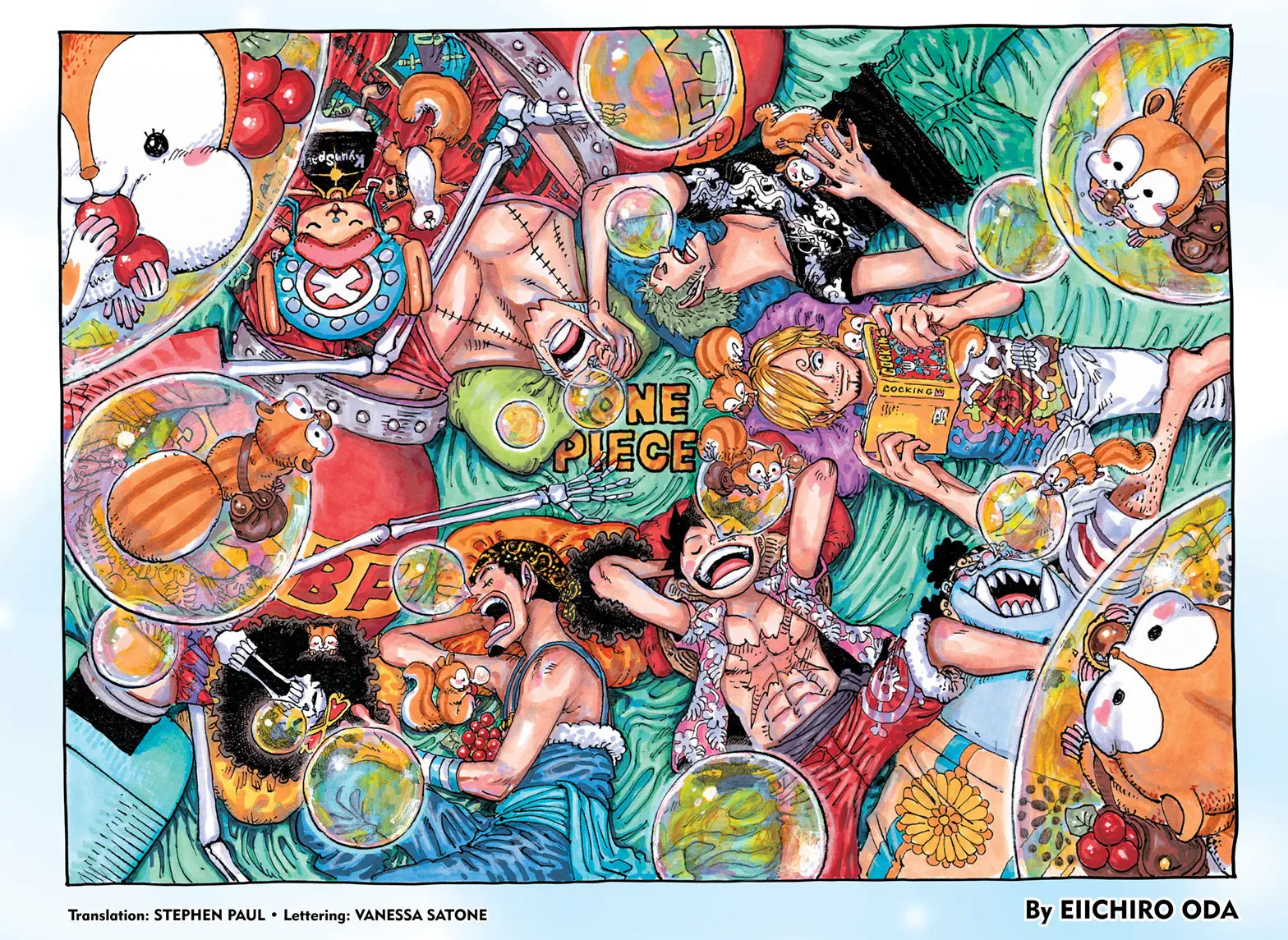 One Piece Manga, chapter 1081, page 1