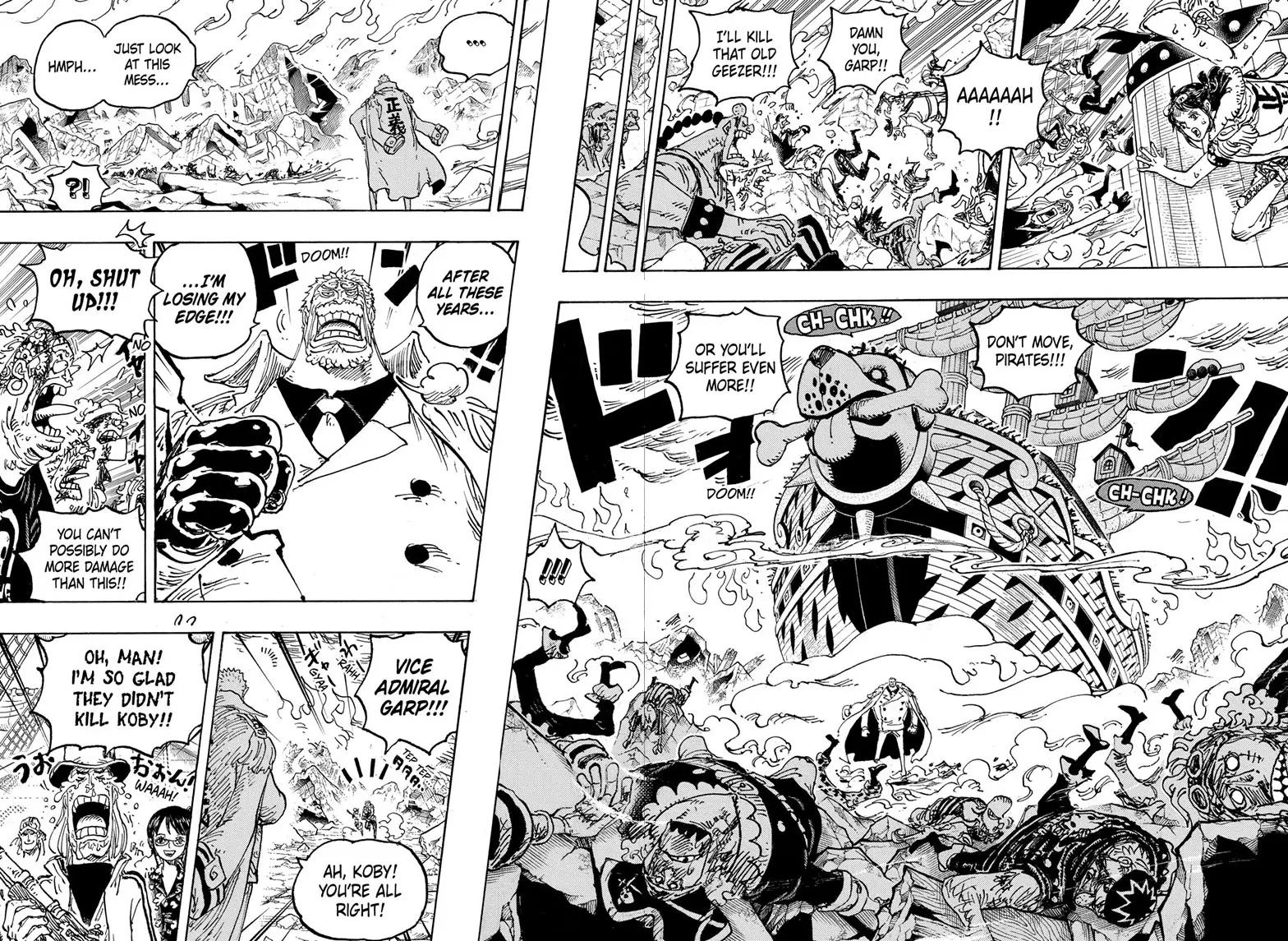 One Piece Manga, chapter 1081, page 4