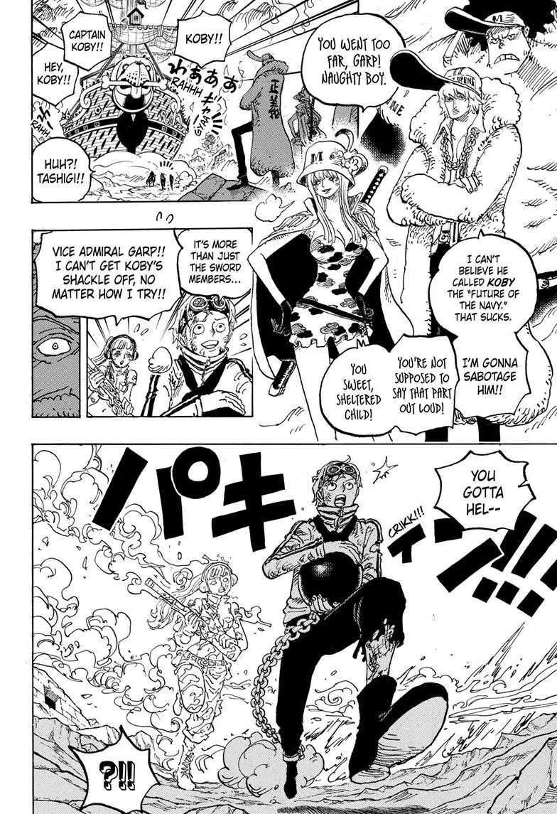 One Piece Manga, chapter 1081, page 5