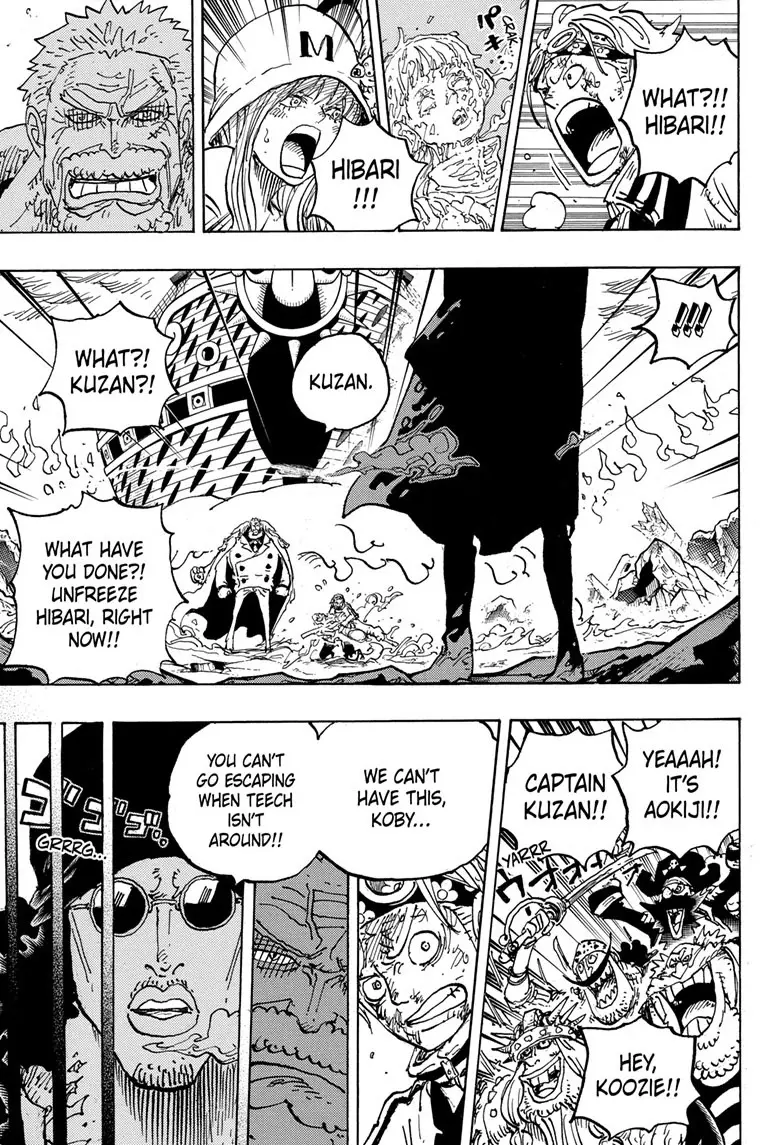 One Piece Manga, chapter 1081, page 6
