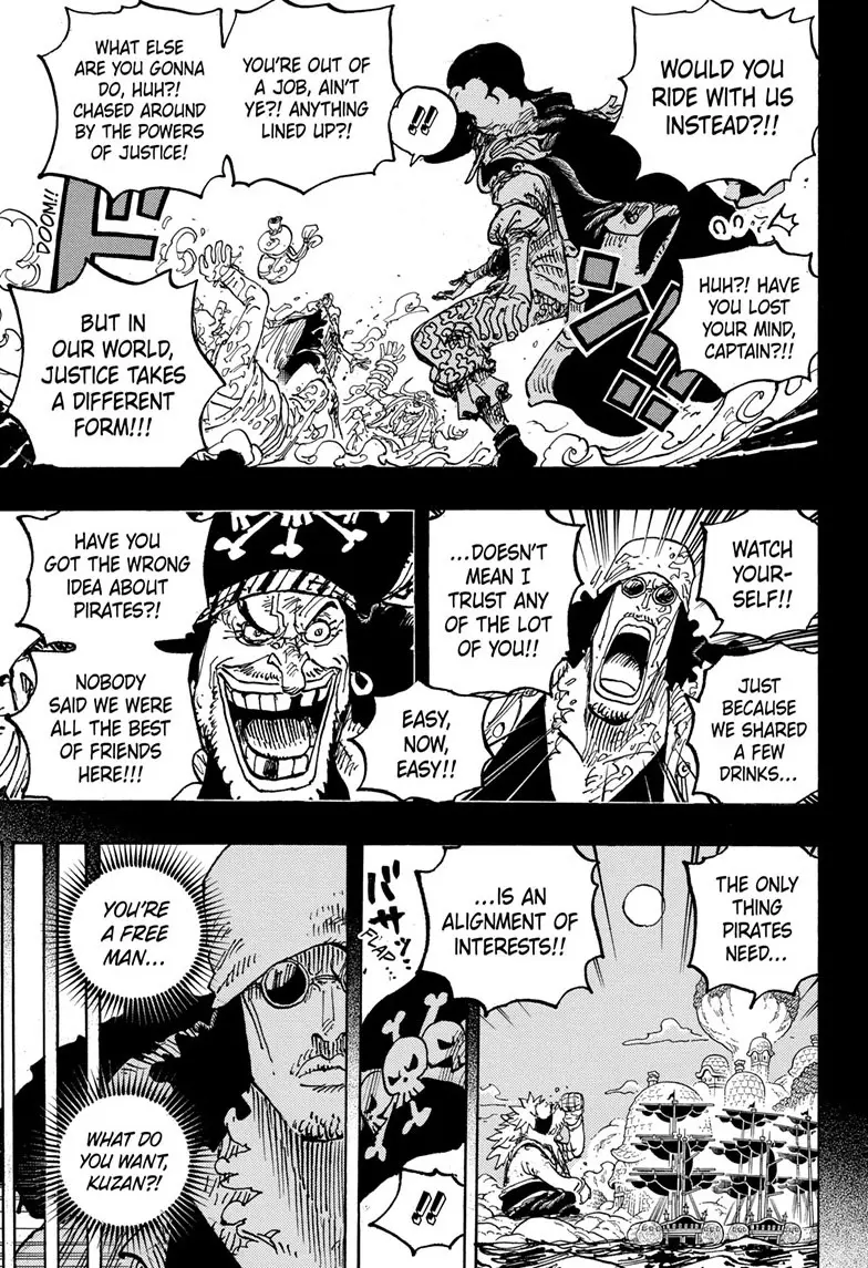 One Piece Manga, chapter 1081, page 11