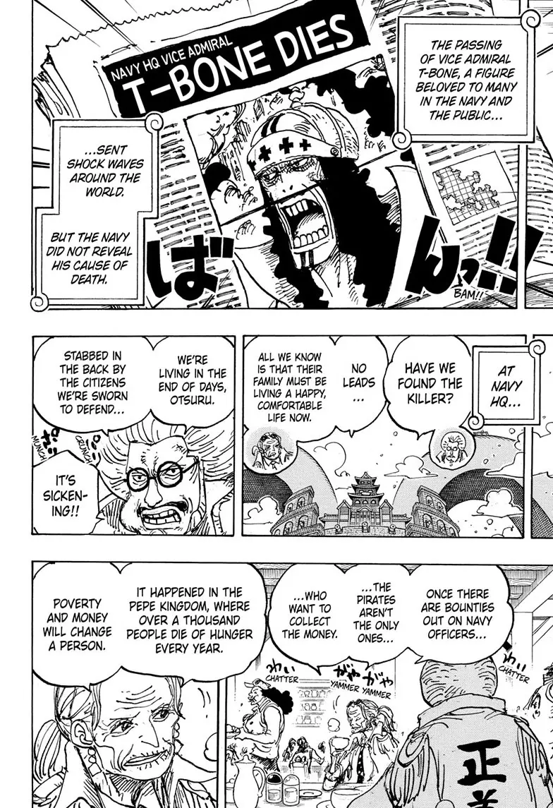 One Piece Manga, chapter 1082, page 2