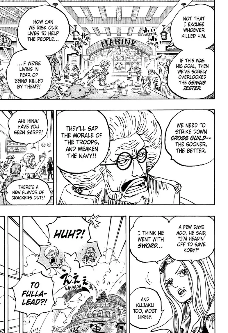 One Piece Manga, chapter 1082, page 3