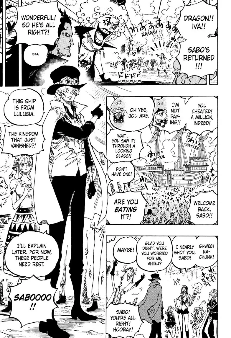 One Piece Manga, chapter 1082, page 12