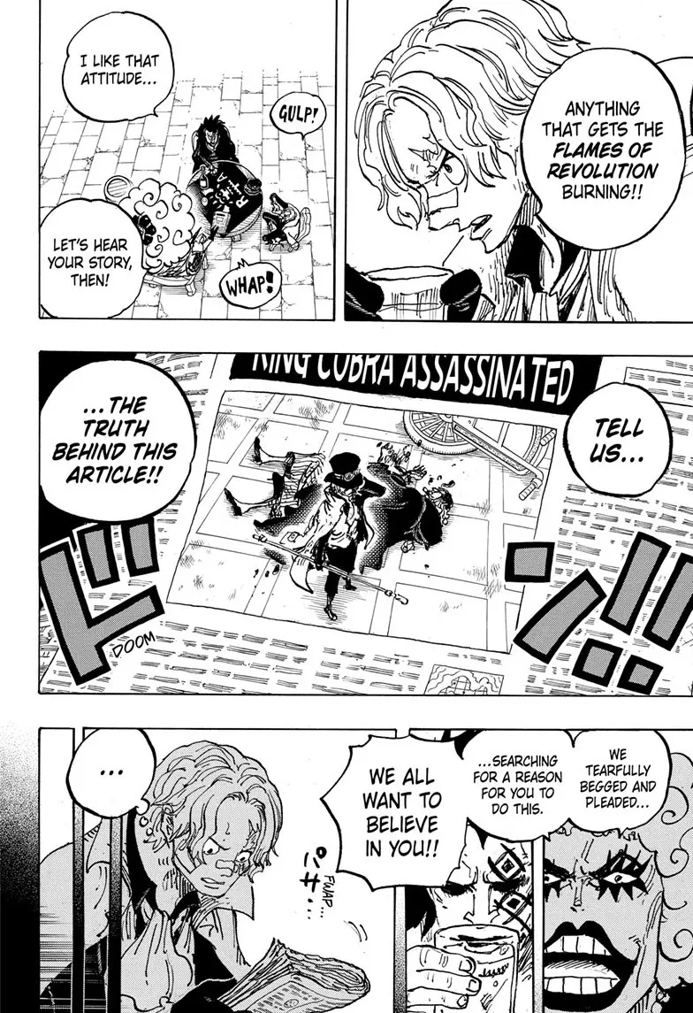 One Piece Manga, chapter 1083, page 6