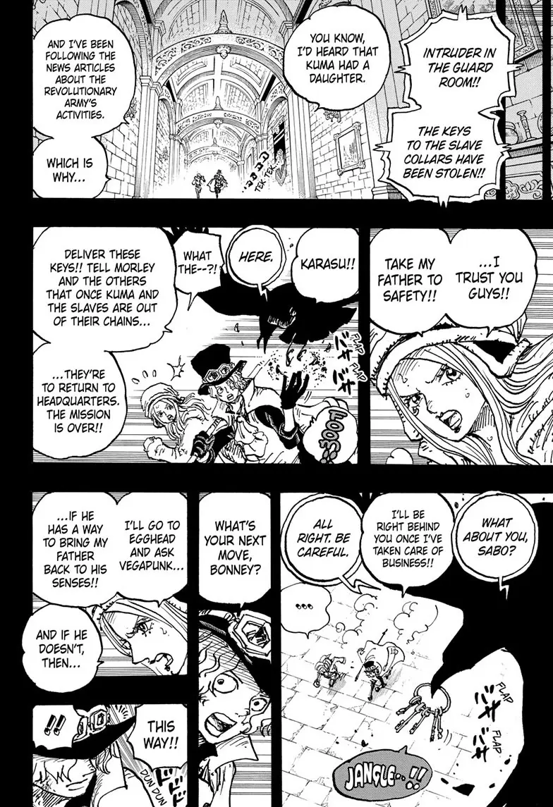 One Piece Manga, chapter 1084, page 4