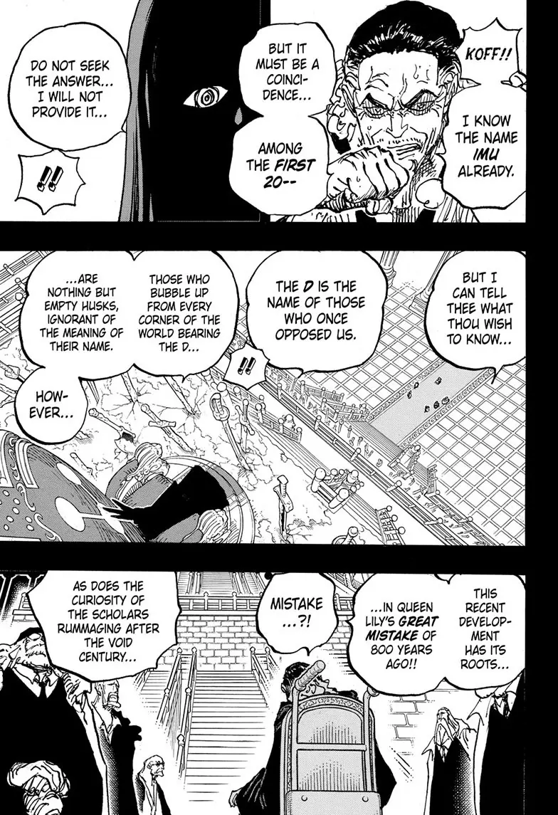 One Piece Manga, chapter 1085, page 3