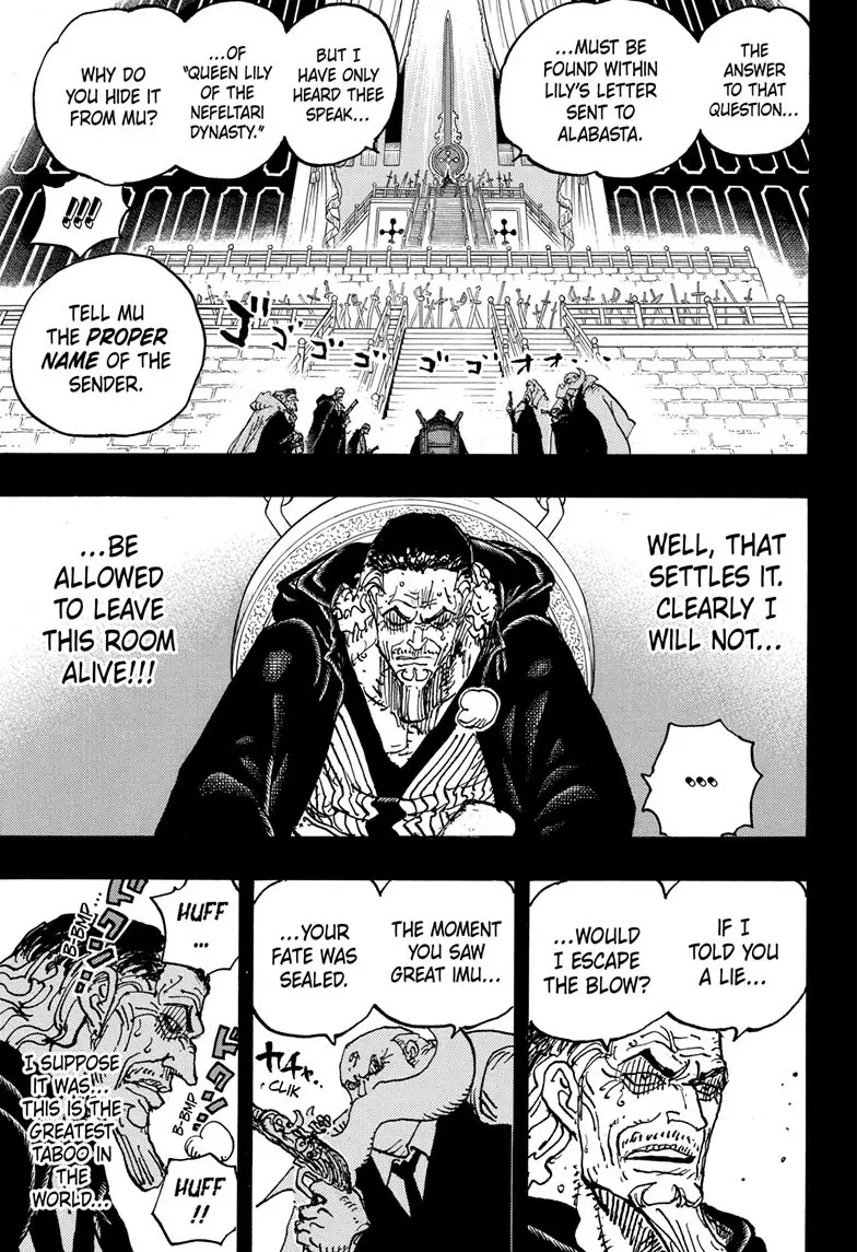 One Piece Manga, chapter 1085, page 5
