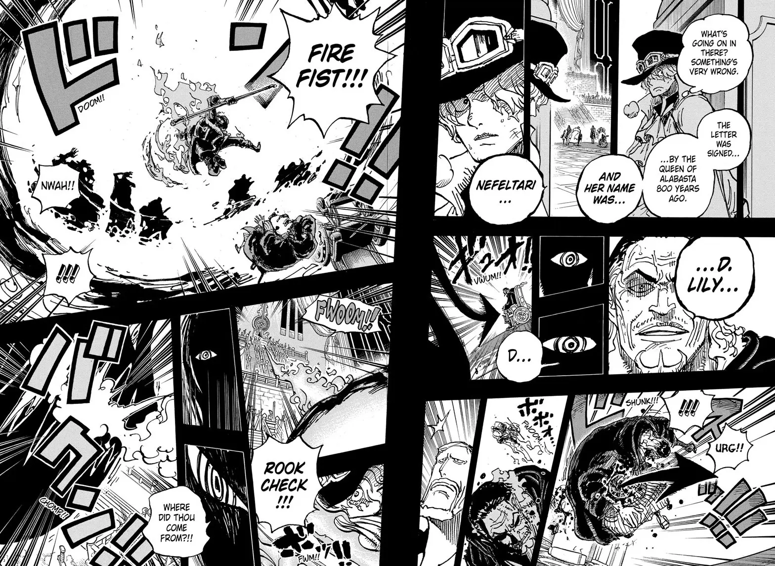 One Piece Manga, chapter 1085, page 6