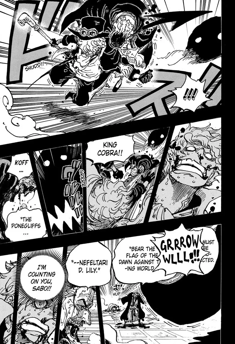 One Piece Manga, chapter 1085, page 9