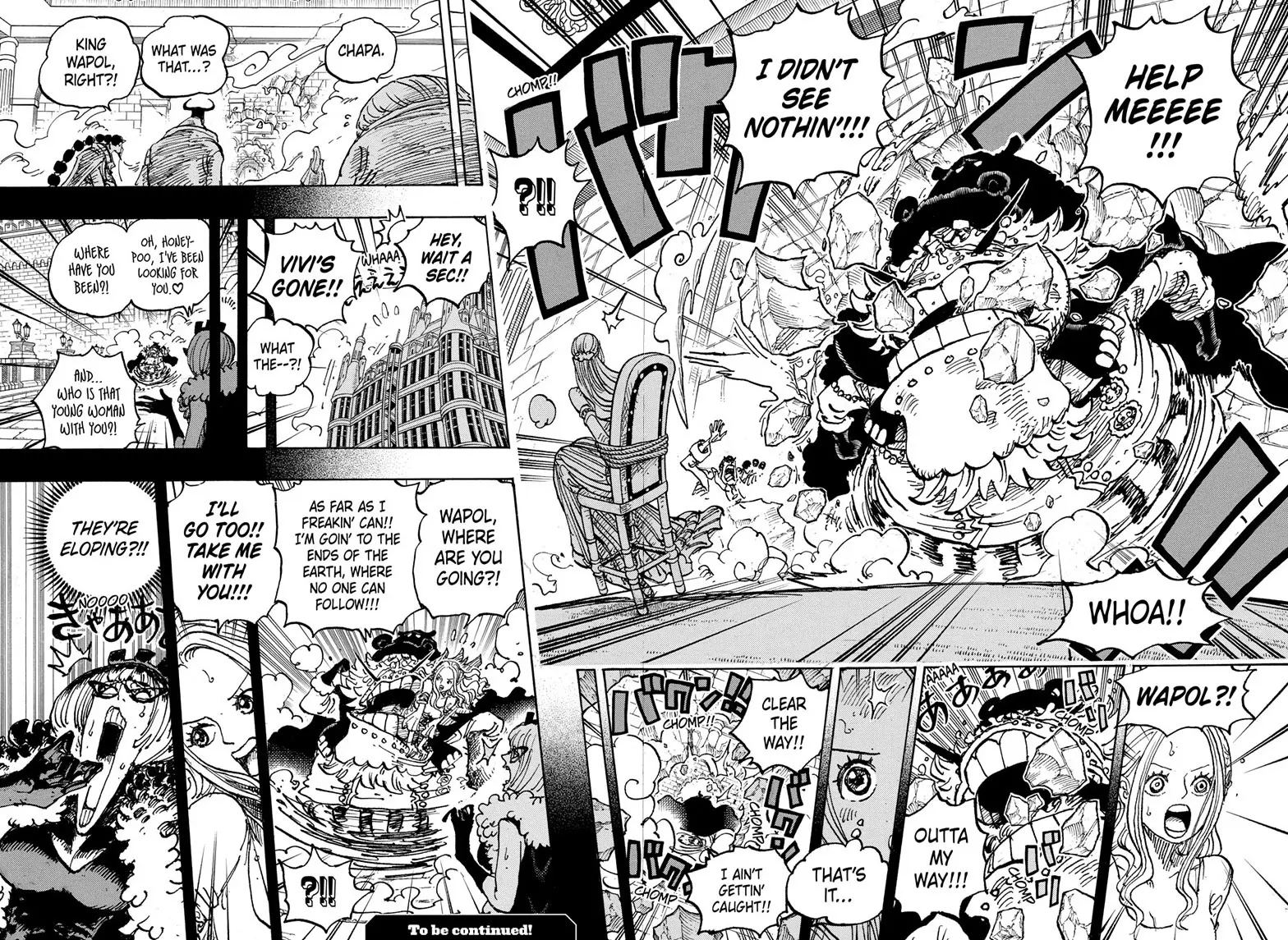 One Piece Manga, chapter 1085, page 14