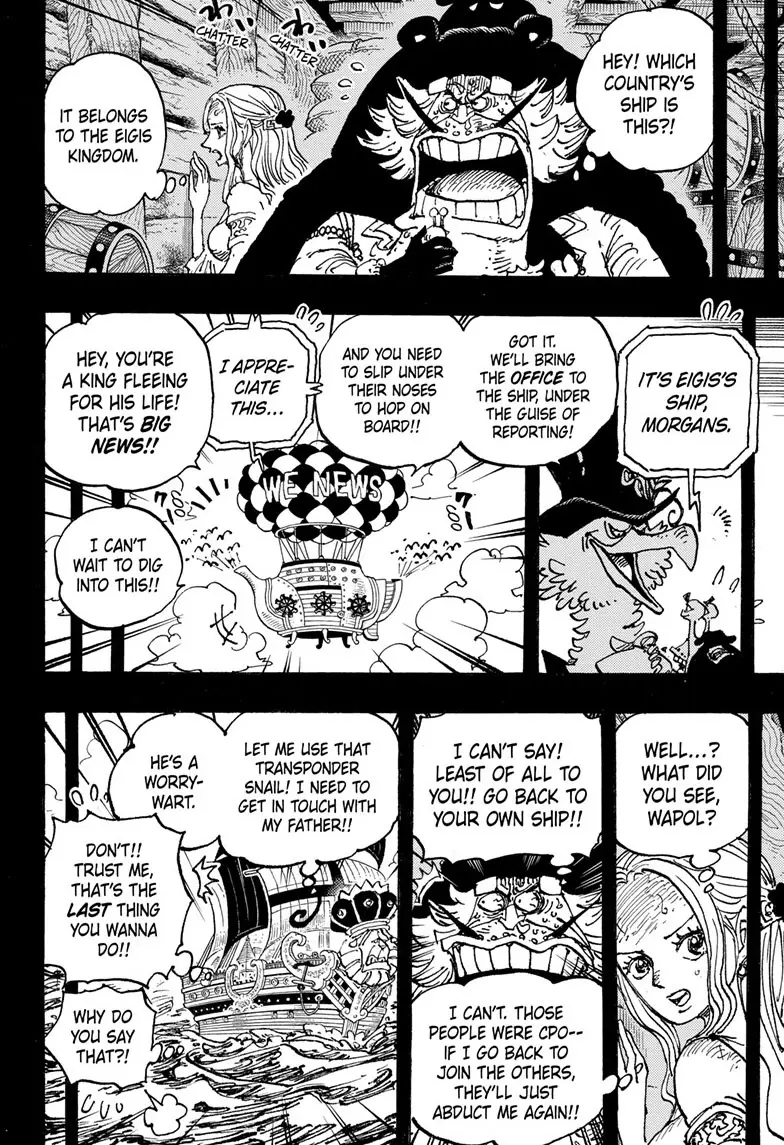 One Piece Manga, chapter 1086, page 4