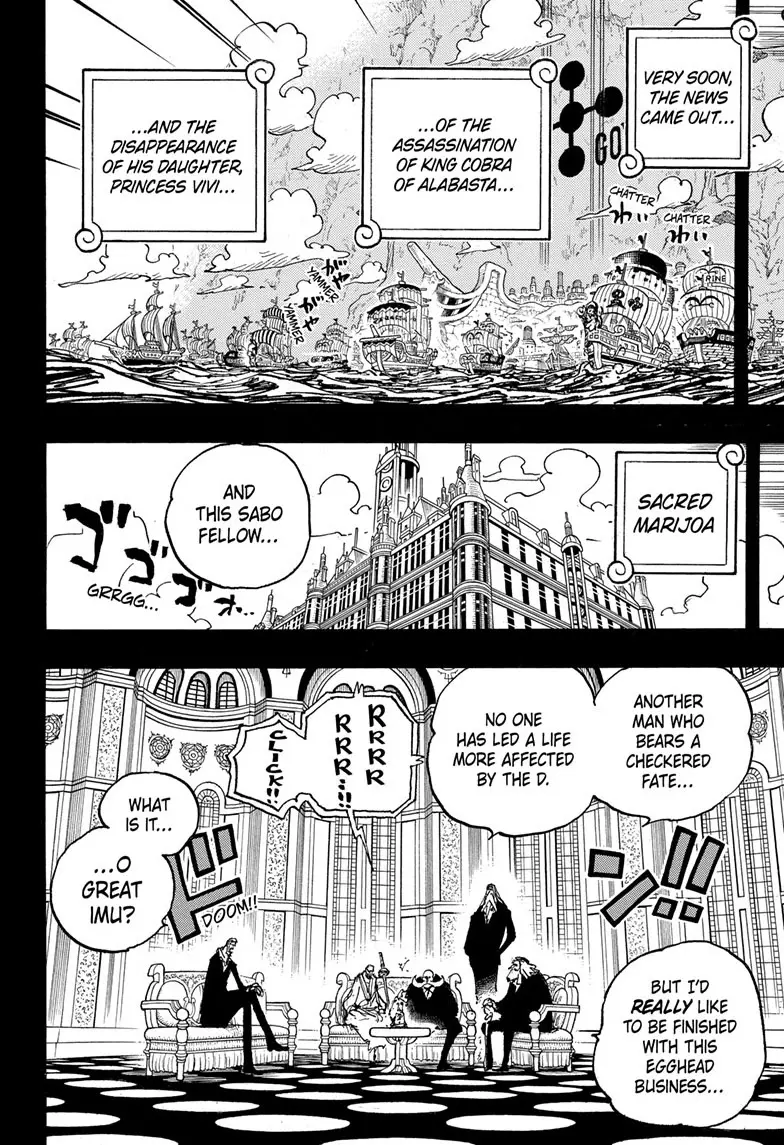 One Piece Manga, chapter 1086, page 6