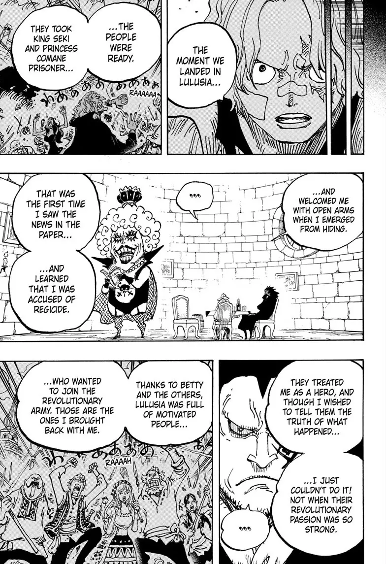 One Piece Manga, chapter 1086, page 11