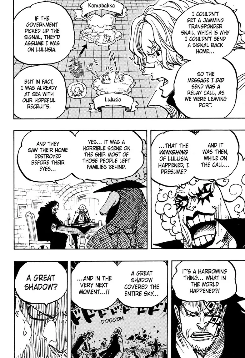 One Piece Manga, chapter 1086, page 12