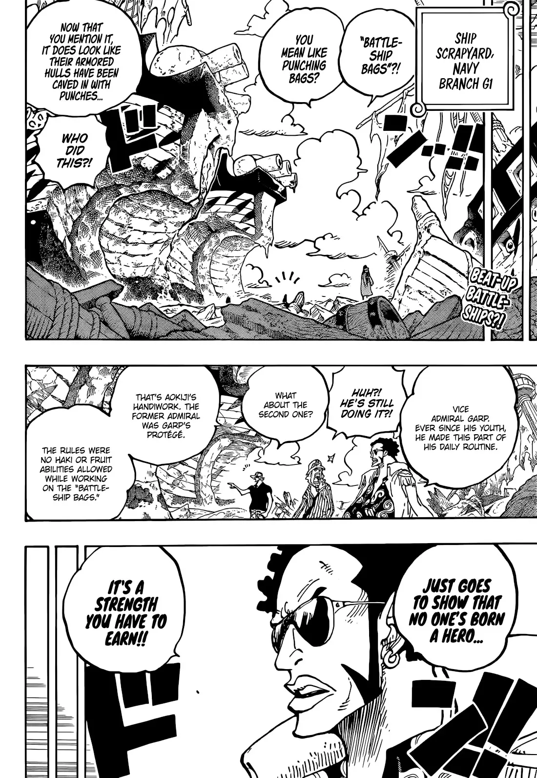 One Piece Manga, chapter 1087, page 2