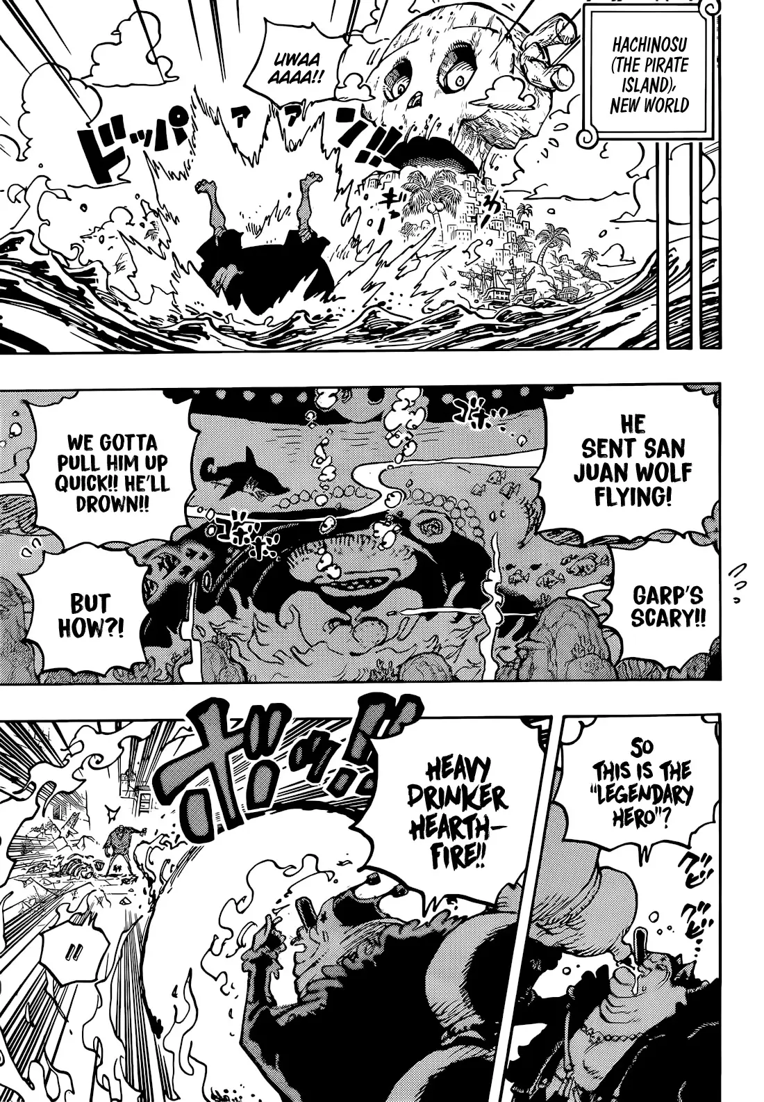 One Piece Manga, chapter 1087, page 3
