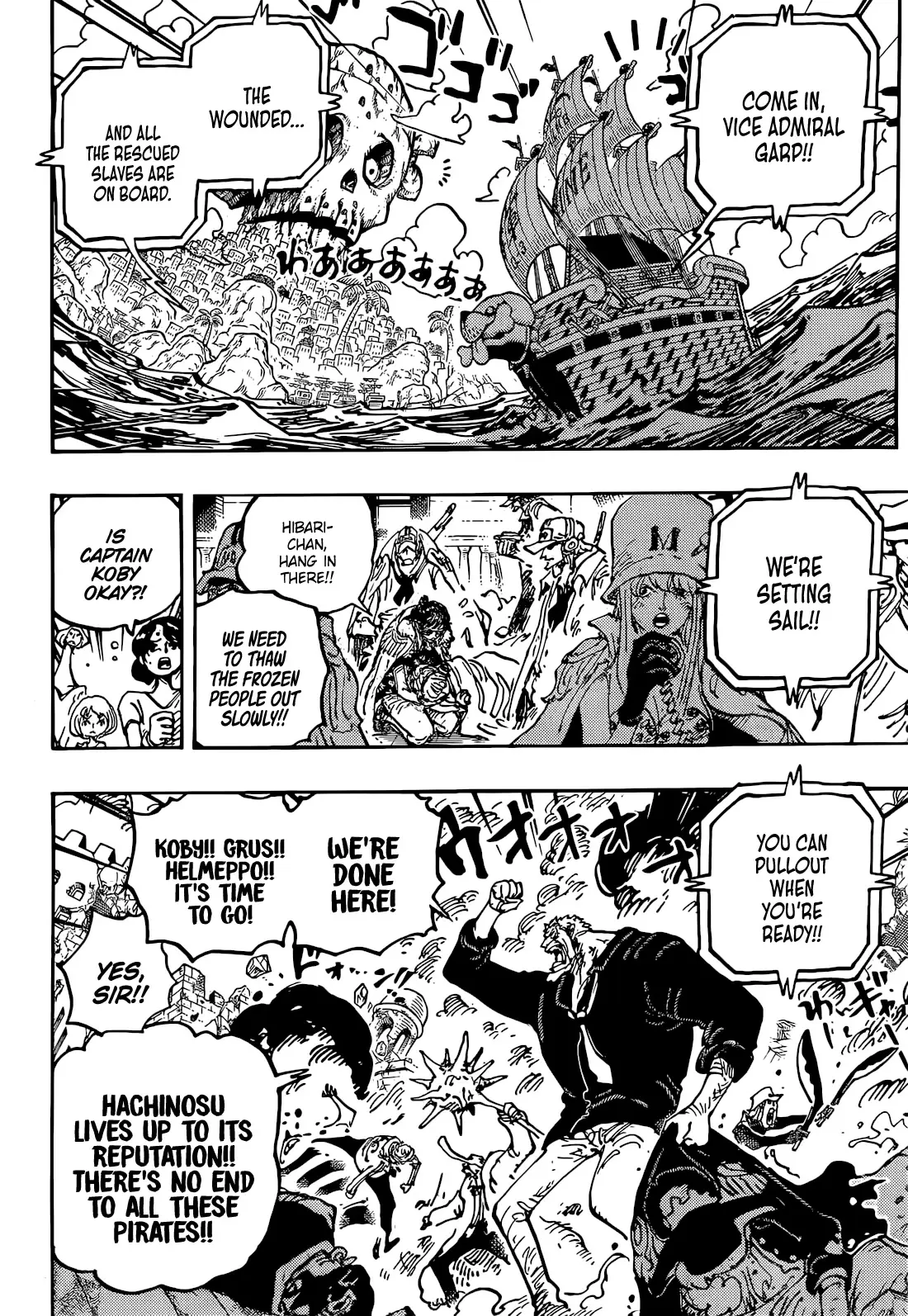 One Piece Manga, chapter 1087, page 5
