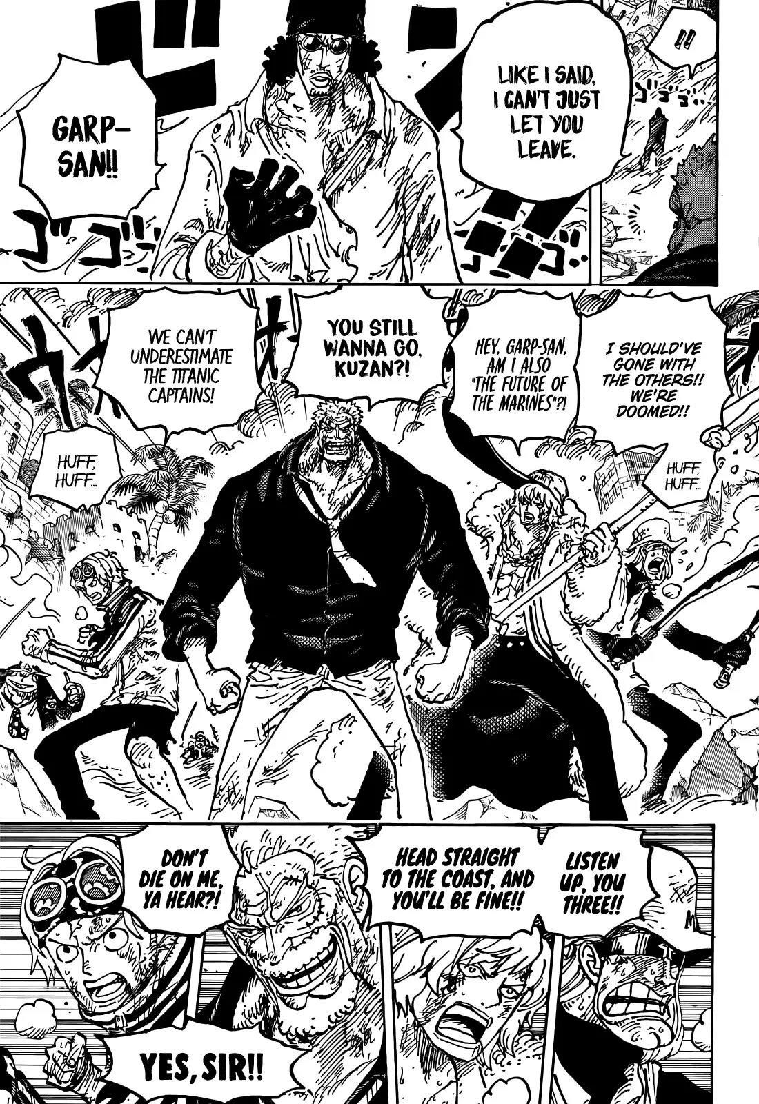 One Piece Manga, chapter 1087, page 6