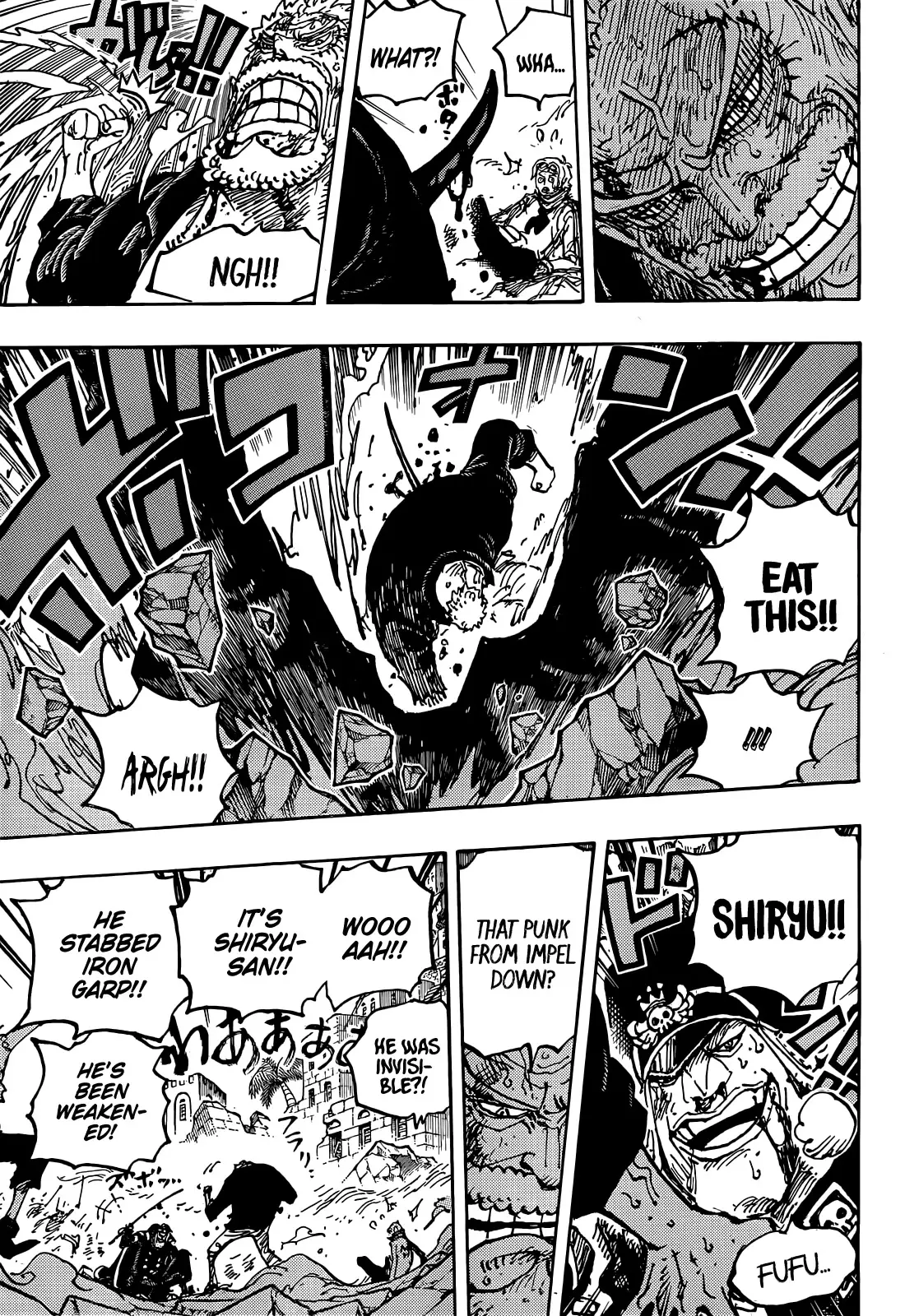 One Piece Manga, chapter 1087, page 8